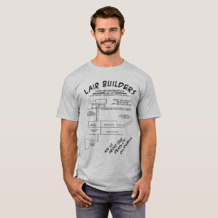 Lair Builders - Camiseta de humor Sci-fi
