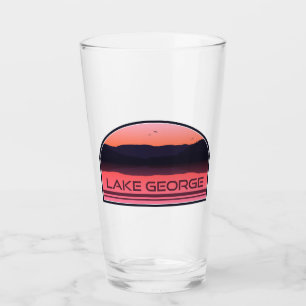 Lake George New York Red Sunrise