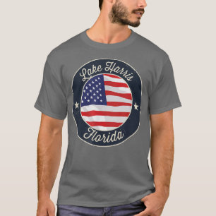 Lake Harris - Camiseta Patriótica Florida Souvenir
