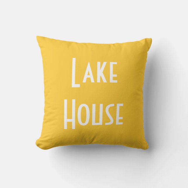 Lake House - Cojín decorativo (Anverso)