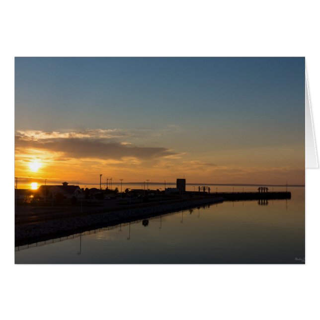 Lake Huron Golden Morning (Anverso (Horizontal))