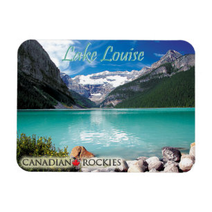 Lake Louise - imán del refrigerador del recuerdo