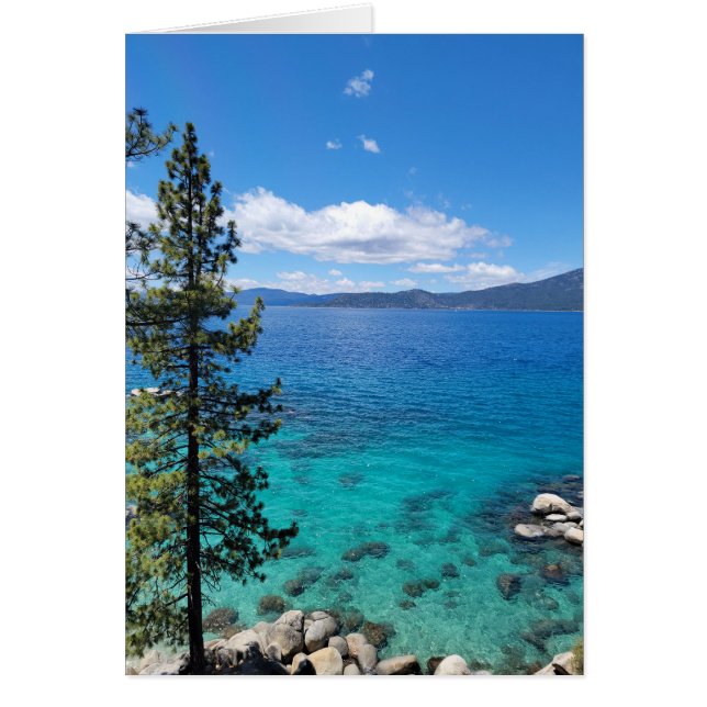 Lake Tahoe Clear Waters Blank (Frente)