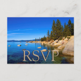 Lake Tahoe Wedding RSVP