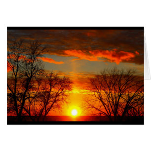 Lake Winnebago Sunset Cualquier Tarjeta De Ocasió