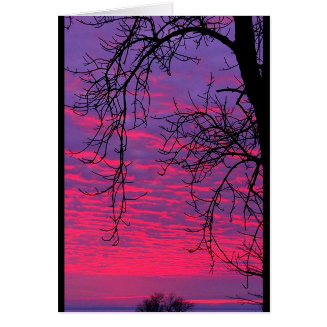 Lake Winnebago Sunset Cualquier Tarjeta De Ocasión (Frente)