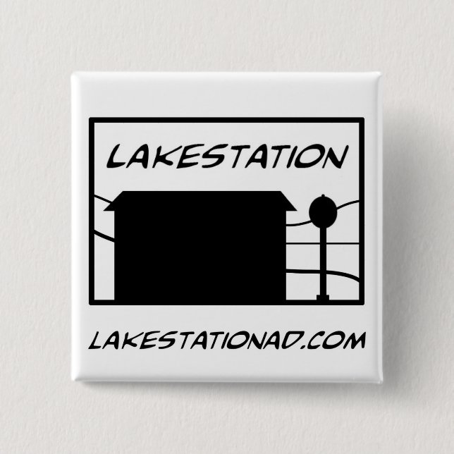 Lakestation - botón (Anverso)
