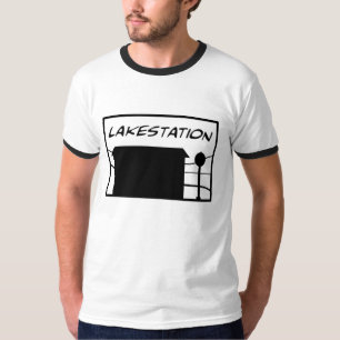 Lakestation - camiseta del campanero del logotipo