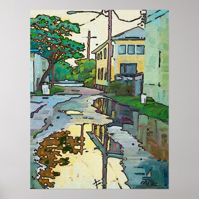 Lakeview Alley, arte de Nueva Orleans (Frente)