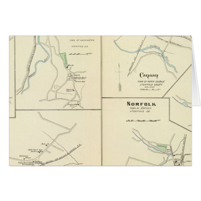 Lakeville, Norfolk, Salisbury (Anverso (Horizontal))