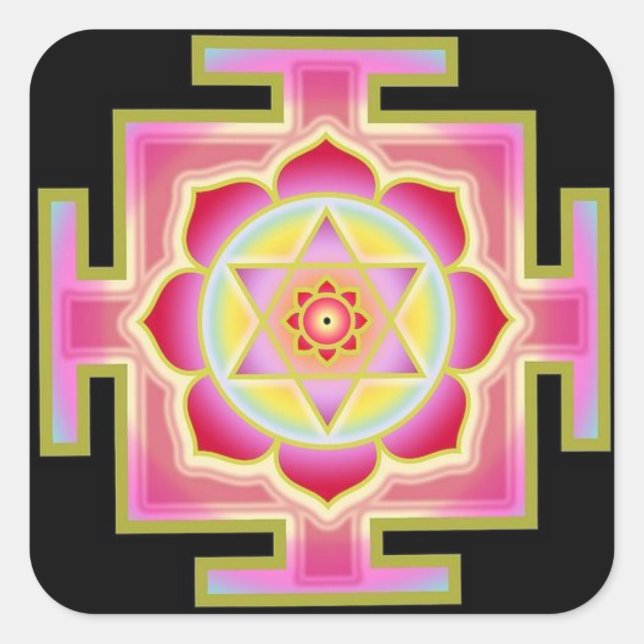 Lakshmi pegatina (Anverso)