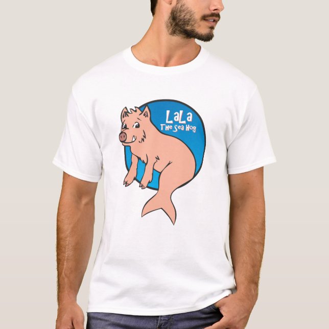 LaLa: El cerdo del mar - camiseta (personalizar) (Anverso)