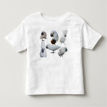 Lala La Camiseta De Los Seis Poses