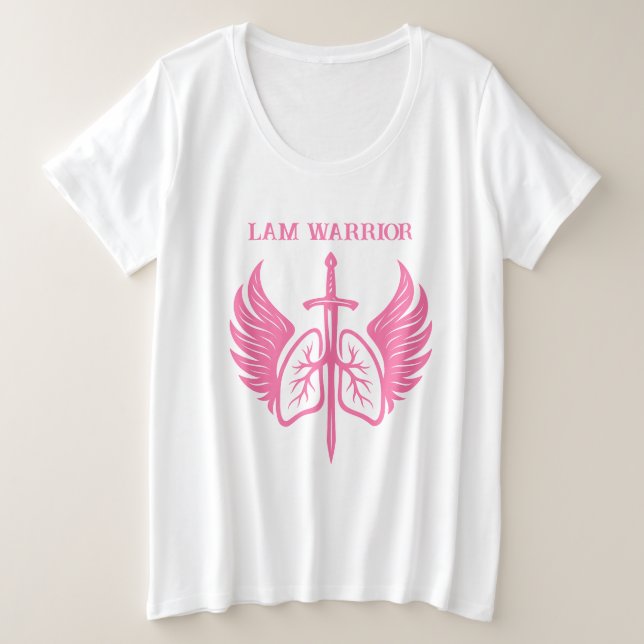 LAM Warrior Can you say lymphangioleiomyomatosis (Anverso del diseño)