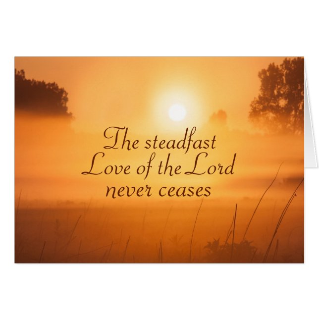 Lamentaciones 3:22 El amor constante del Señor (Anverso (Horizontal))