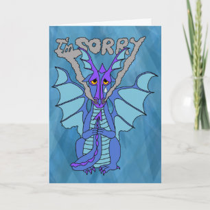 Lamento la tarjeta de felicitación