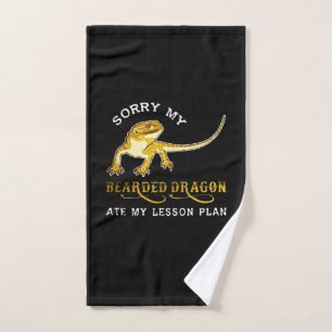 Lamento que mi dragón barbudo de Iguana se haya co