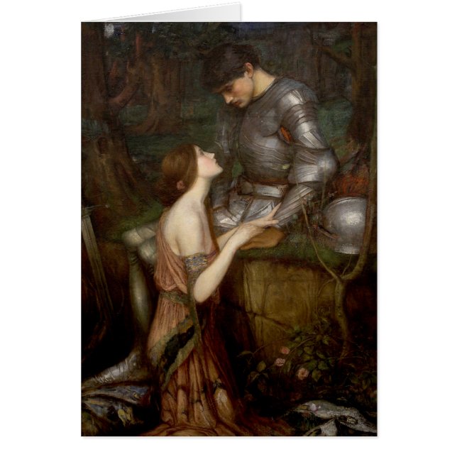 Lamia y el soldado de John William Waterhouse (Frente)