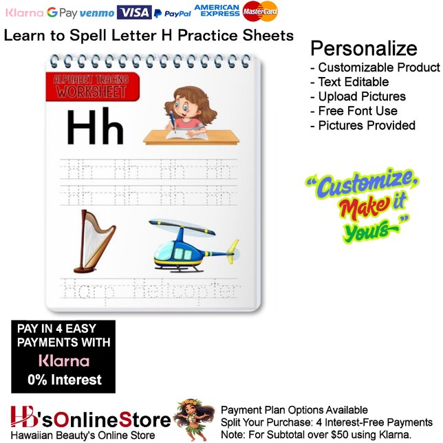 Lámina 10 Learn To Spell Letter H Teacher Home Schooling (10 Learn To Spell Letter H Teacher Home Schooling.)