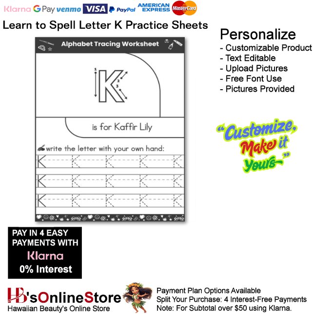 Lámina 10 Learn To Spell Letter K Teacher Home Schooling (10 Learn To Spell Letter K Teacher Home Schooling.)