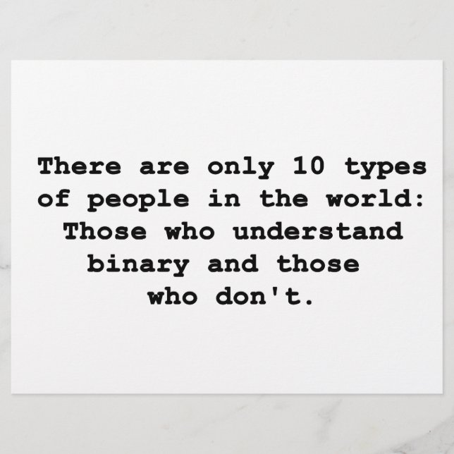 Lámina 10 tipos de personas (Anverso)