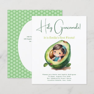 Lámina 1.ª Fiesta Cumpleaños de un Chica aguacate