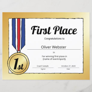 Lámina 1.ᵉʳ Certificado Deportivo