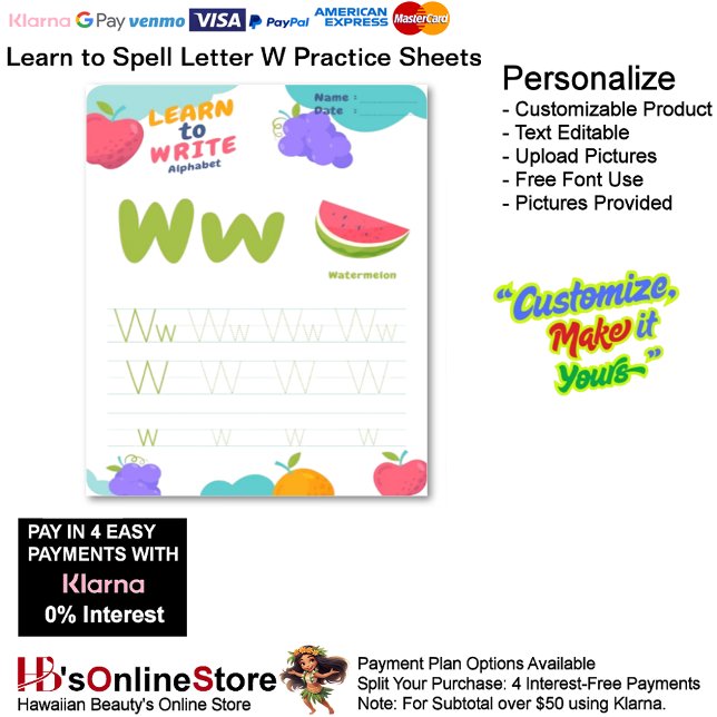 Lámina 1 Learn To Spell Letter W Teacher Home Schooling (1 Learn To Spell Letter W Teacher Home Schooling.)