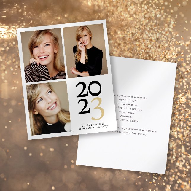 Lámina 2023 3 Invitación de graduación fotográfica (Subido por el creador)