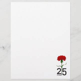 Lámina 25 de abril, la Revolución de los Claveles, Portug