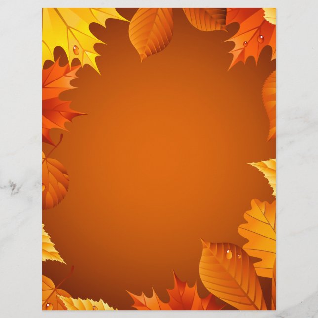Lámina 2.ai Naranja Autumn Leaves (Anverso)