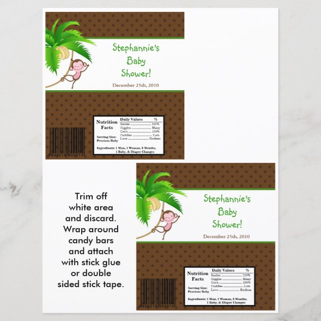 Lámina 2 El gran bar de Hershey envuelto en la jungla (Anverso)