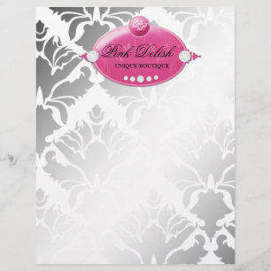 Lámina 311 Letterhead Rosa Deep Rosa