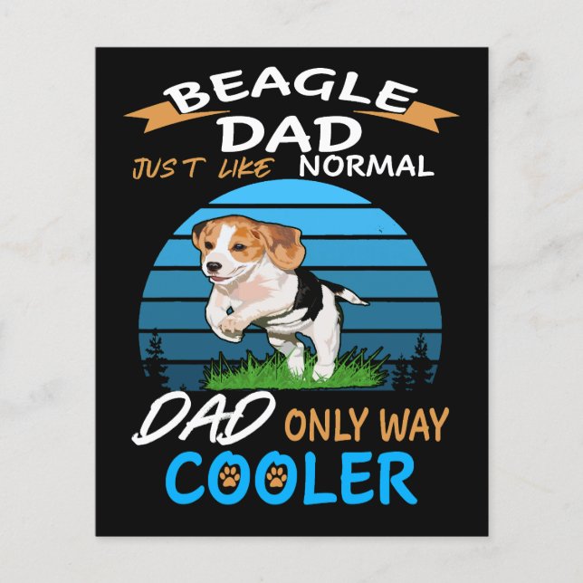 Lámina 3 Dad Beagle Dad Cooler (Anverso)