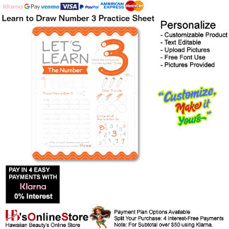 Lámina 3 Learn To Draw Number 3 Teacher Home Schooling
