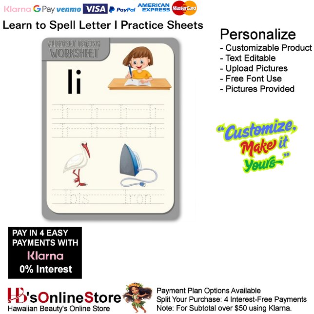 Lámina 3 Learn To Spell Letter I Teacher Home Schooling (3 Learn To Spell Letter I Teacher Home Schooling.)
