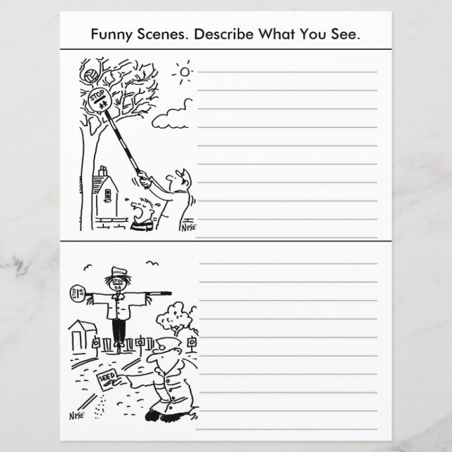 Lámina 4 divertidos Personalizados de la Patrulla Crossin (Anverso)