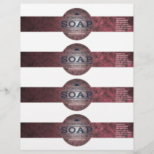 Lámina 4- Envolturas de jabón de estilo vintage caseras