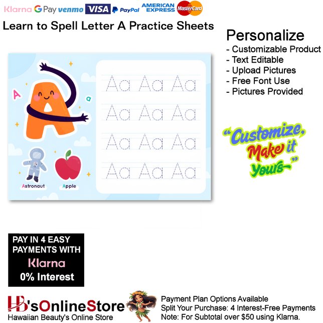 Lámina 4 Learn To Spell Letter A Teacher Home Schooling (4 Learn To Spell Letter A Teacher Home Schooling.)