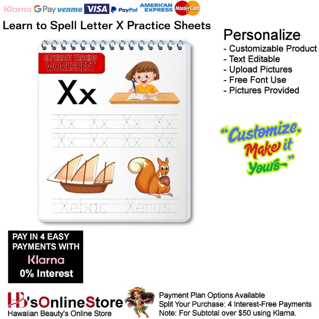 Lámina 4 Learn To Spell Letter X Teacher Home Schooling (4 Learn To Spell Letter X Teacher Home Schooling.)