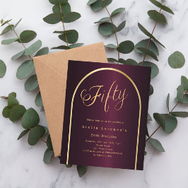 Lámina 50.ª invitación al arco de oro de Borgoña