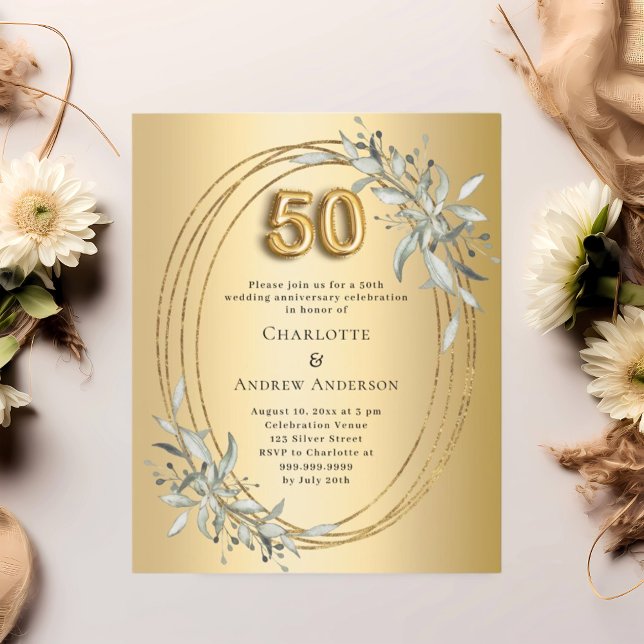 Lámina 50.º aniversario de la invitación a la vegetación  (Subido por el creador)
