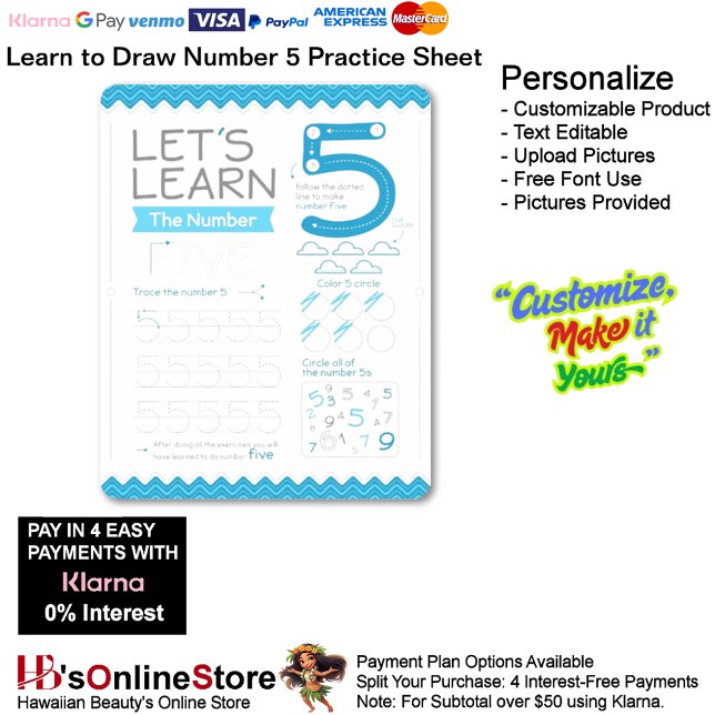 Lámina 5 Learn To Draw Number 5 Teacher Home Schooling  (5 Learn To Draw Number 5 Teacher Home Schooling.)