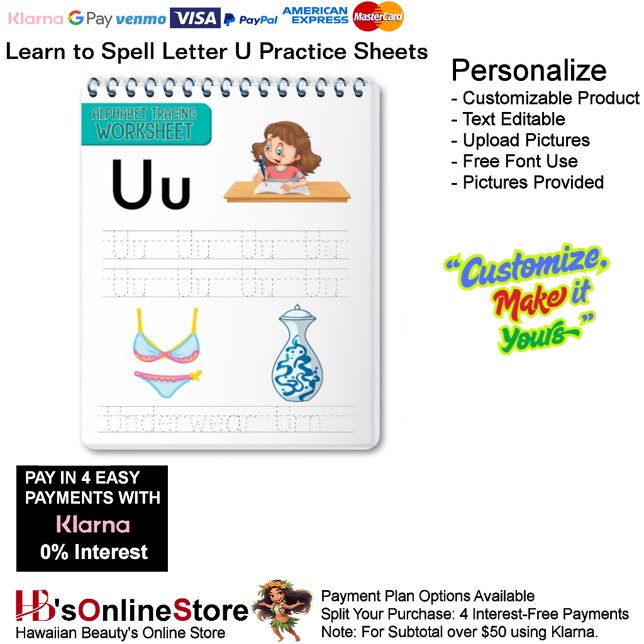 Lámina 5 Learn To Spell Letter U Teacher Home Schooling (5 Learn To Spell Letter U Teacher Home Schooling.)