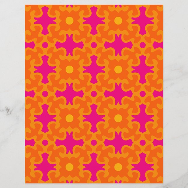 Lámina 60s 70s retro mod paper print (Anverso)