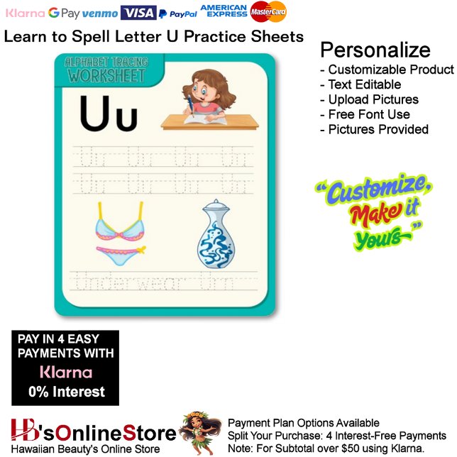 Lámina 7 Learn To Spell Letter U Teacher Home Schooling (7 Learn To Spell Letter U Teacher Home Schooling.)