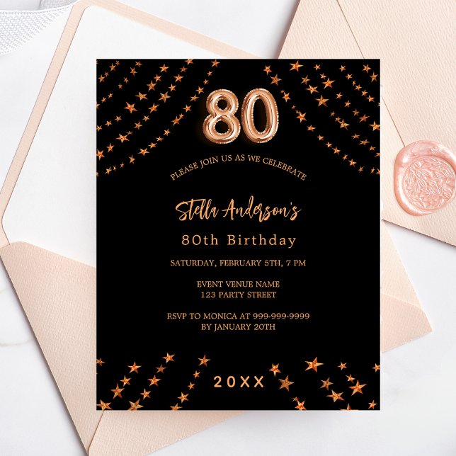 Lámina 80.ª invitación al presupuesto de oro para rosa ne (Subido por el creador)
