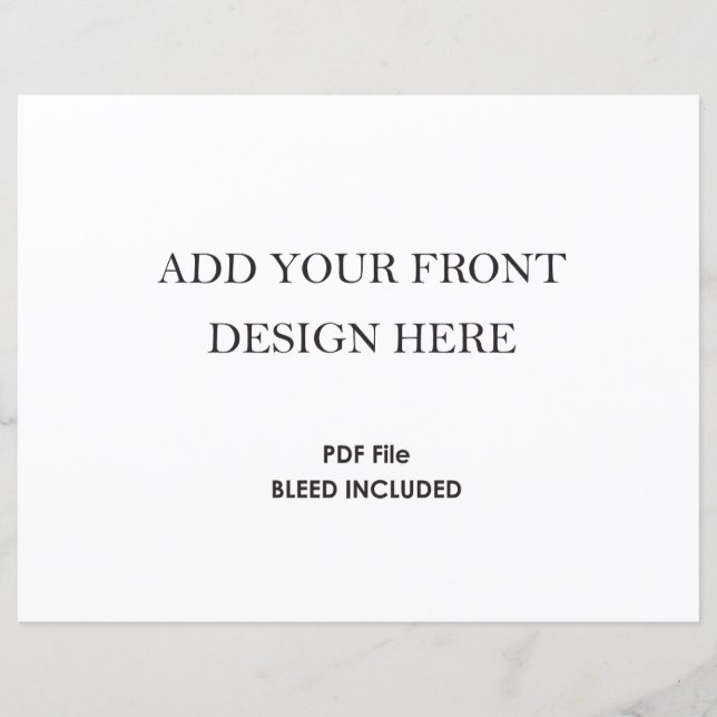 Lámina 8.5x11" Print _Horizontal Double sided  (Anverso)