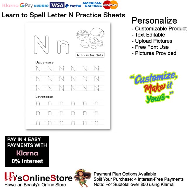 Lámina 8 Learn To Spell Letter N Teacher Home Schooling (8 Learn To Spell Letter N Teacher Home Schooling.)