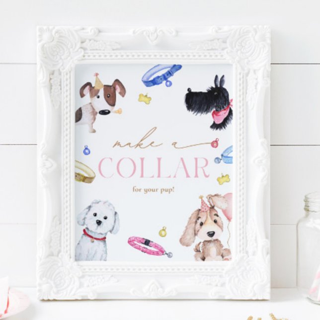Lámina 8x10 Hacer un Rótulo de cuello de perro (Subido por el creador)